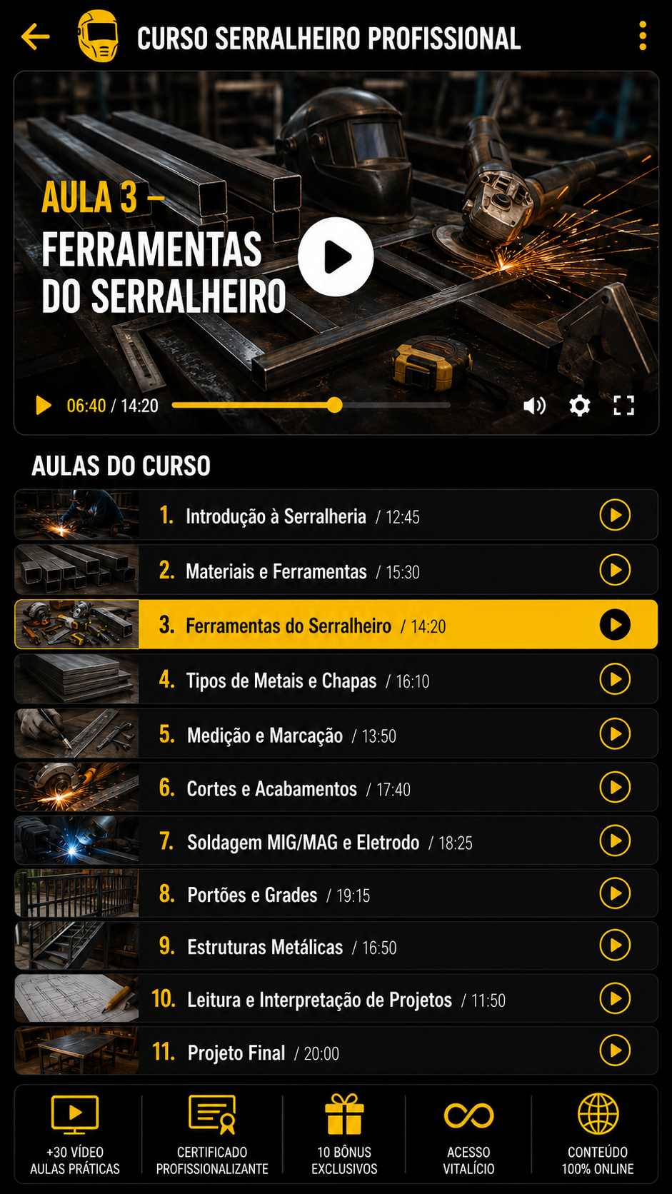 Aula 05 — Fazendo seu primeiro cordão de solda